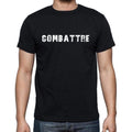 combattre, French Dictionary, Men's Short Sleeve Round Neck T-shirt 00009
