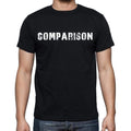 comparaison T-shirt <span>col rond</span> <span>manches courtes</span> <span>homme</span> , T-shirt <span>noir</span> FR