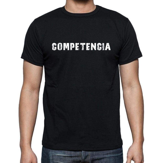 Competencia Mens Short Sleeve Round Neck T-Shirt - Casual