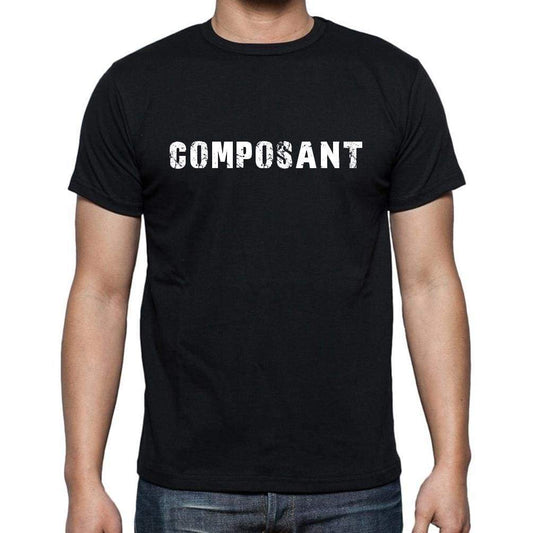 Composant French Dictionary Mens Short Sleeve Round Neck T-Shirt 00009 - Casual