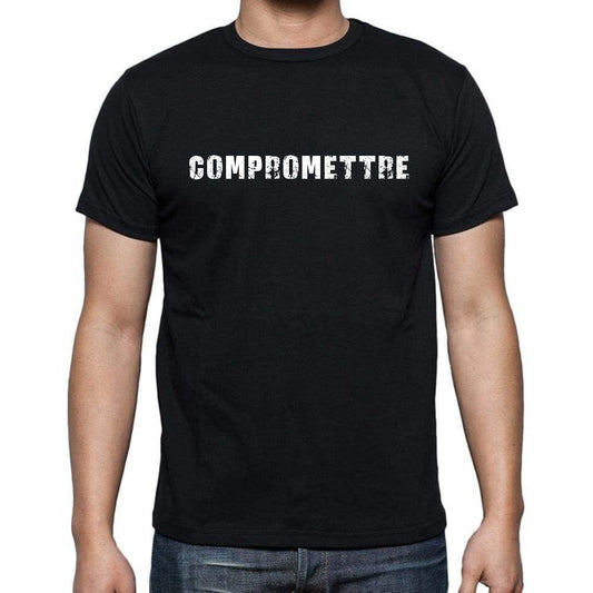 Compromettre French Dictionary Mens Short Sleeve Round Neck T-Shirt 00009 - Casual