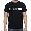 condemn Men's Short Sleeve Round Neck T-shirt