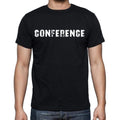 conference , white letters, Men's Short Sleeve Round Neck T-shirt 00007