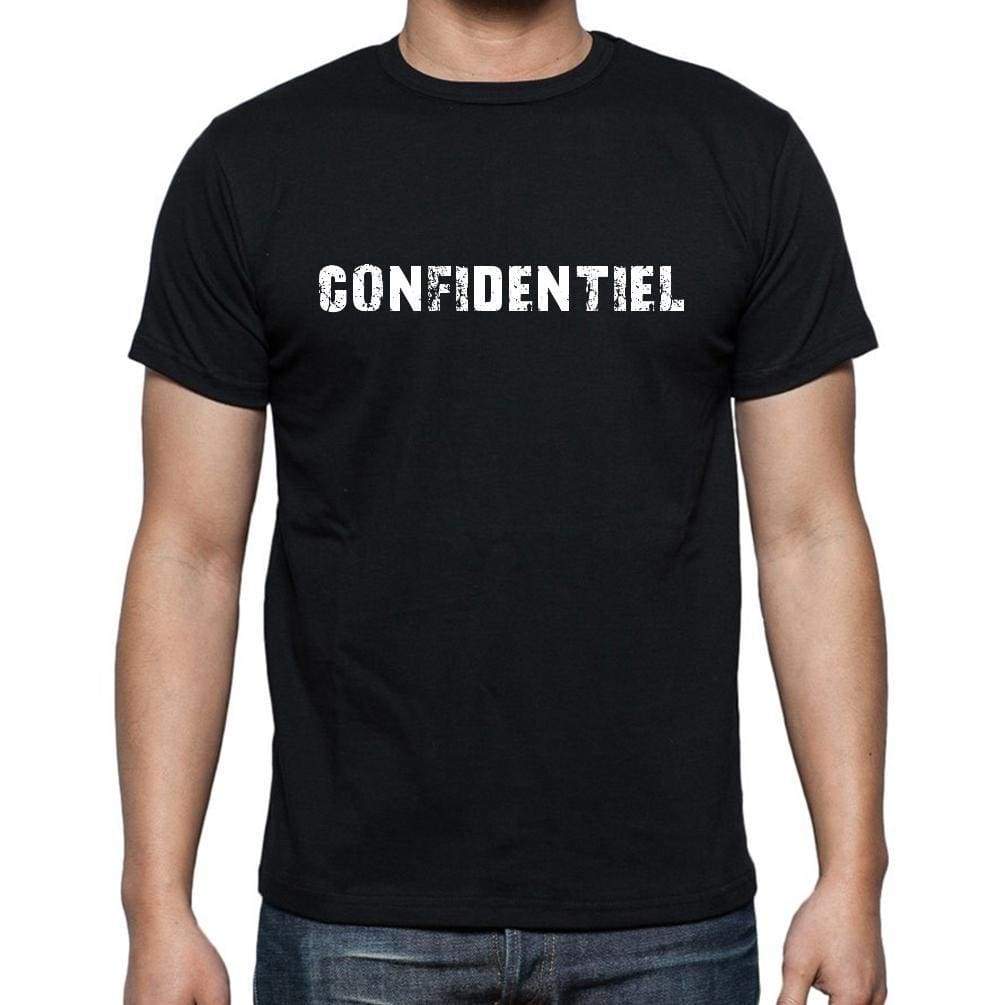 Confidentiel French Dictionary Mens Short Sleeve Round Neck T-Shirt 00009 - Casual