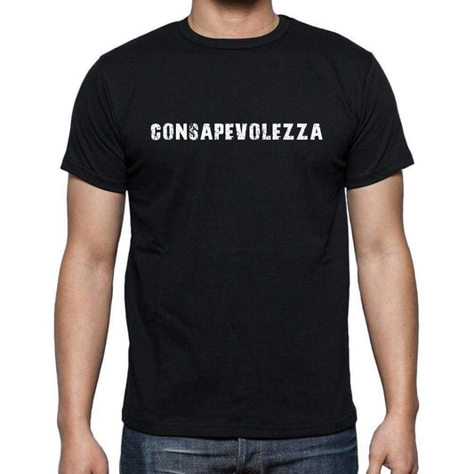 Consapevolezza Mens Short Sleeve Round Neck T-Shirt 00017 - Casual
