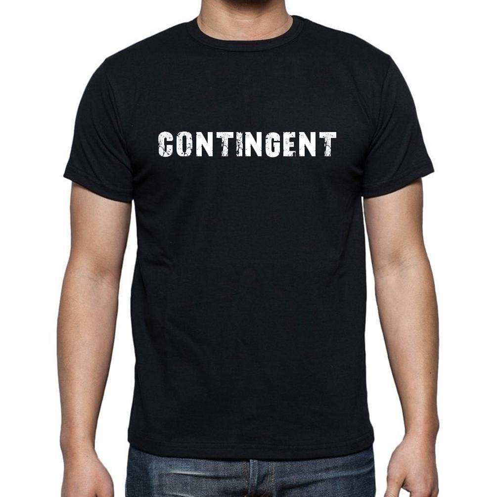 Contingent French Dictionary Mens Short Sleeve Round Neck T-Shirt 00009 - Casual