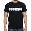 cooking Men's Short Sleeve Round Neck T-shirt , Black T-shirt EN