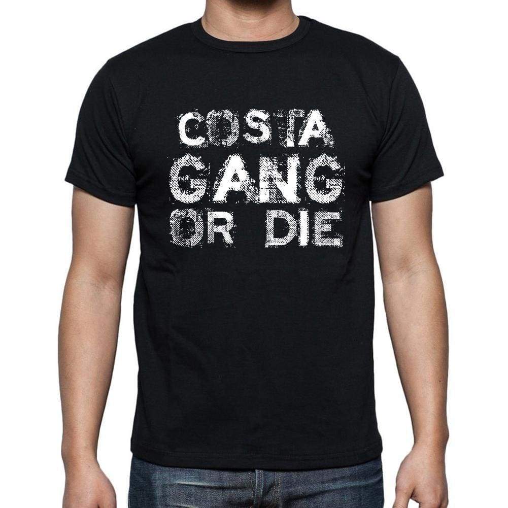 Costa Family Gang Tshirt Mens Tshirt Black Tshirt Gift T-Shirt 00033 - Black / S - Casual