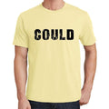 could Men's Short Sleeve Round Neck T-shirt 00043
