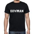 cowman ,Men's Short Sleeve Round Neck T-shirt 00004