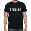 cr?©dito, Men's Short Sleeve Round Neck T-shirt