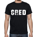 cred Men's Short Sleeve Round Neck T-shirt 00016