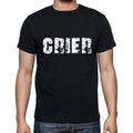 crier, French Dictionary, Men's Short Sleeve Round Neck T-shirt 00009