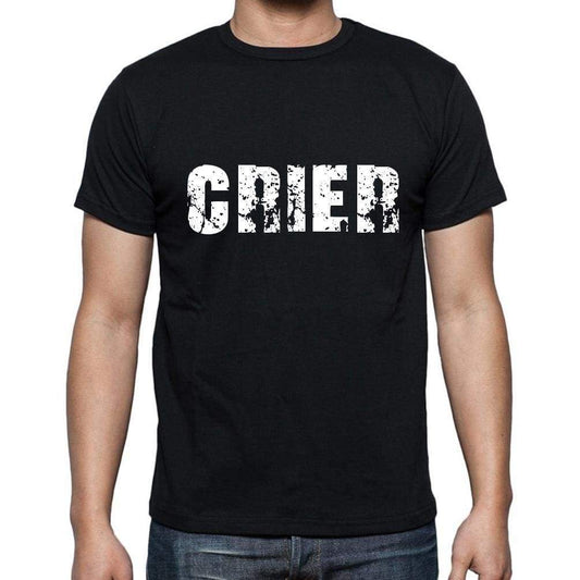 crier, French Dictionary, <span>Men's</span> <span>Short Sleeve</span> <span>Round Neck</span> T-shirt 00009 - ULTRABASIC