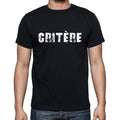 crit?re, French Dictionary, Men's Short Sleeve Round Neck T-shirt 00009