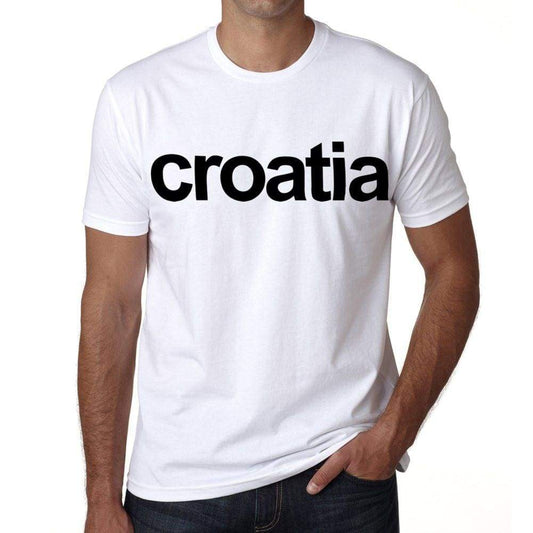 Croatia Mens Short Sleeve Round Neck T-Shirt 00067