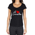 Croatia Women's Short Sleeve Round Neck T-shirt