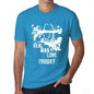 Croquet Real Men Love Croquet Mens T Shirt Blue Birthday Gift 00541 - Blue / Xs - Casual