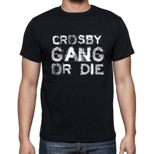 Crosby Family Gang Tshirt Mens Tshirt Black Tshirt Gift T-Shirt 00033 - Black / S - Casual