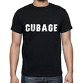 cubage ,Men's Short Sleeve Round Neck T-shirt 00004