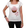 Cupcake bijoux jewels pink stars, Women's Short Sleeve Scoop Neck Tee 00152
