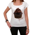 Cupcake Chocolate, Women's Short Sleeve Scoop Neck Tee 00152