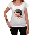 Cupcake Pink Candy Chocolate, Damen Kurzarm-T-Shirt mit U-Ausschnitt 00152
