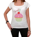Cupcake Strawberry Sprinkles Cherry, Women's Short Sleeve Scoop Neck Tee 00152