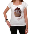 Cupcake tiramisu chocolate, Women's Short Sleeve Scoop Neck Tee 00152