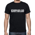curioso, kurzärmliges Herren-T-Shirt mit Rundhalsausschnitt