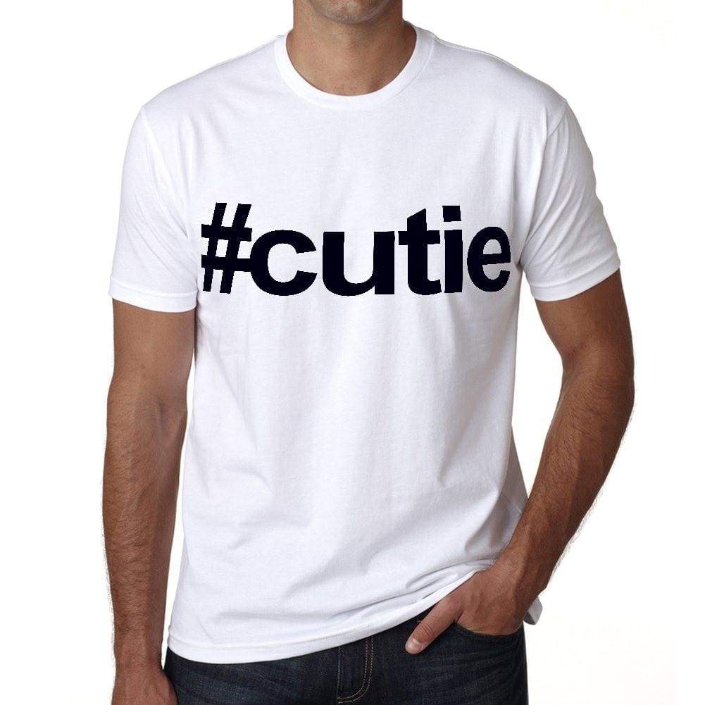 Cutie Hashtag Mens Short Sleeve Round Neck T-Shirt 00076