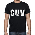 cuv men t shirts,Short Sleeve,t shirts men,tee shirts for men,cotton,black , 3 letters