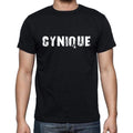 cynique, French Dictionary, Men's Short Sleeve Round Neck T-shirt 00009