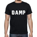 feucht, Herren Kurzarm-Rundhals-T-Shirt 00003