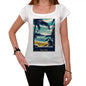 Dancalan Pura Vida Beach Name White Womens Short Sleeve Round Neck T-Shirt 00297 - White / Xs - Casual