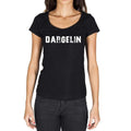 dargelin, German Cities Black, Women's Short Sleeve Round Neck T-shirt 00002