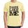 Dark Like Me Yellow Mens Short Sleeve Round Neck T-Shirt 00294 - Yellow / S - Casual