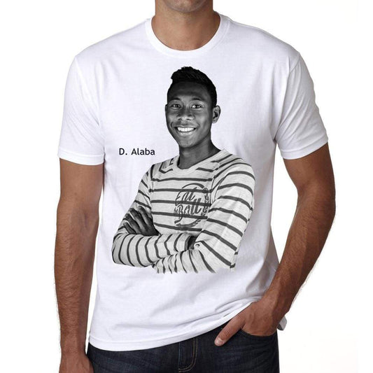 David Alaba T-Shirt For Mens Short Sleeve Cotton Tshirt Men T Shirt 00034 - T-Shirt