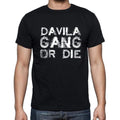 DAVILA Family Gang Tshirt, Men's Tshirt, Black Tshirt, Gift T-shirt 00033