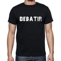 Debatte, Herren-T-Shirt mit kurzen Ärmeln und Rundhalsausschnitt