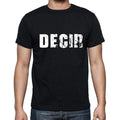 decir, kurzärmliges Herren-T-Shirt mit Rundhalsausschnitt