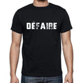 défaire, French Dictionary, Men's Short Sleeve Round Neck T-shirt 00009