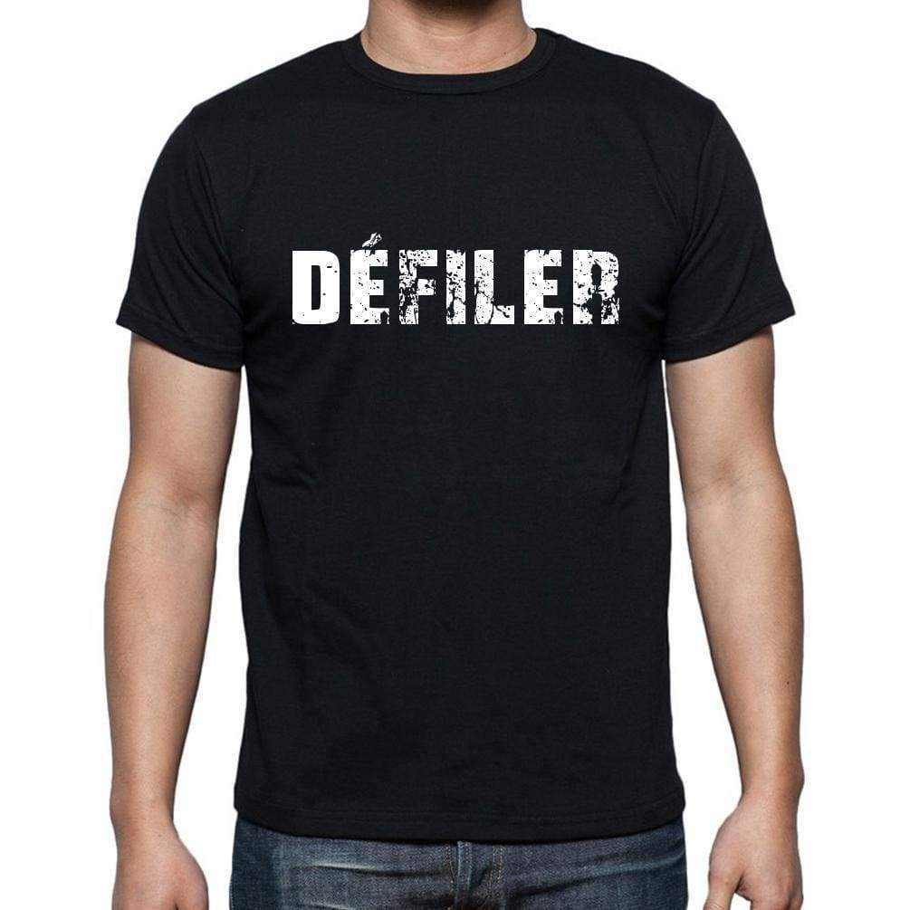 Défiler French Dictionary Mens Short Sleeve Round Neck T-Shirt 00009 - Casual
