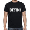 défini, French Dictionary, Men's Short Sleeve Round Neck T-shirt 00009