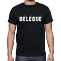 délégué, French Dictionary, Men's Short Sleeve Round Neck T-shirt 00009