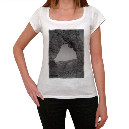 Delicate Arch In Arches National Park 1 Womens Short Sleeve Round Neck T-Shirt 00111