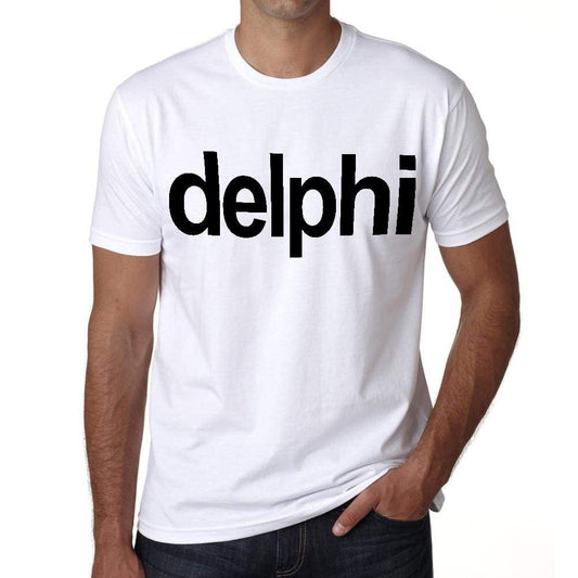 Delphi Tourist Attraction Mens Short Sleeve Round Neck T-Shirt 00071