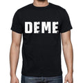 deme Herren Kurzarm-Rundhals-T-Shirt 00016