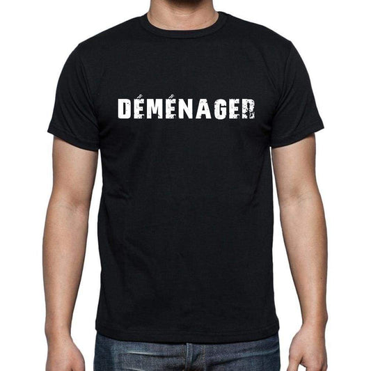 Déménager French Dictionary Mens Short Sleeve Round Neck T-Shirt 00009 - Casual