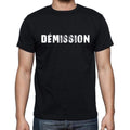 démission, French Dictionary, Men's Short Sleeve Round Neck T-shirt 00009